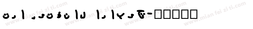 traditonal arabic字体转换